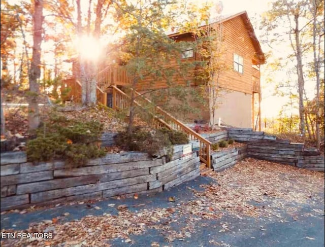 2859 Eagle Crest Way, Sevierville, TN 37876 - view of property exterior featuring stairs