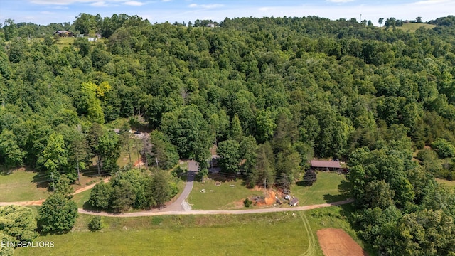 235 Neely Dr, New Tazewell, TN 37825 - aerial overview of property's location featuring a forest