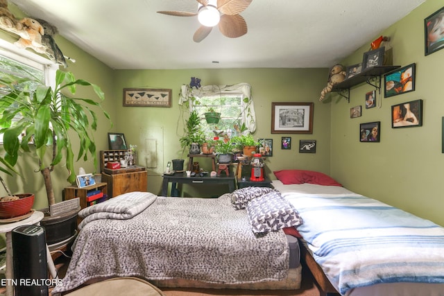4349 Locust Ridge Rd, Sevierville, TN 37876 - bedroom with ceiling fan