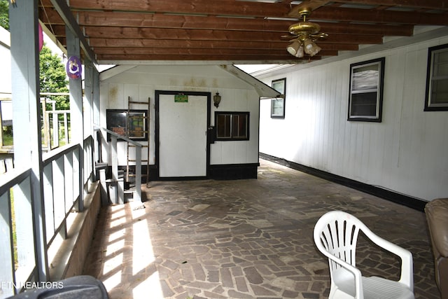 106 Walnut St, New Tazewell, TN 37825 - view of patio with ceiling fan