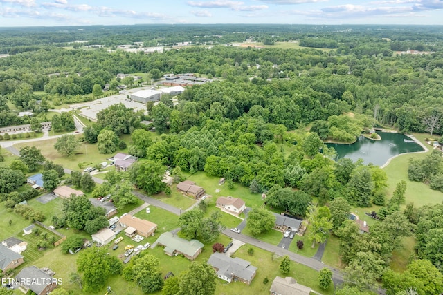 1036 Hawthorn Dr, Cookeville, TN 38501 - bird's eye view of a nearby body of water and a heavily wooded area