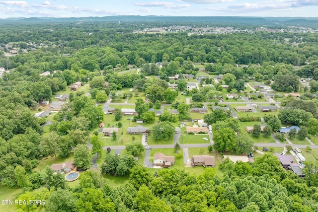 1036 Hawthorn Dr, Cookeville, TN 38501 - drone / aerial view of a heavily wooded area
