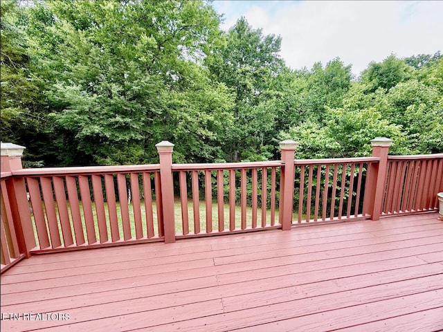4721 Springcrest Dr, Knoxville, TN 37914 - view of wooden terrace
