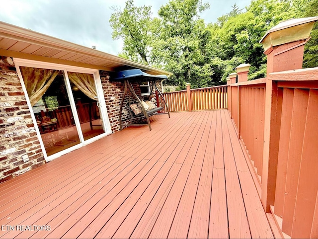 4721 Springcrest Dr, Knoxville, TN 37914 - view of wooden deck
