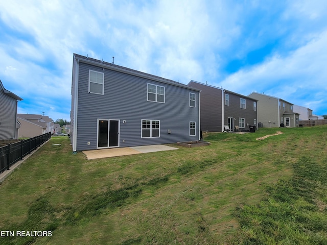 12043 Lillibridge Crossing Ln, Knoxville, TN 37932 - rear view of house with a patio