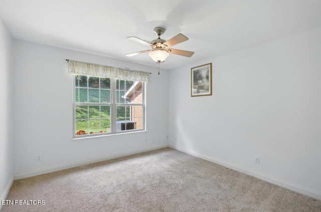 153 Creed Way, New Tazewell, TN 37825 - empty room with a ceiling fan and carpet floors