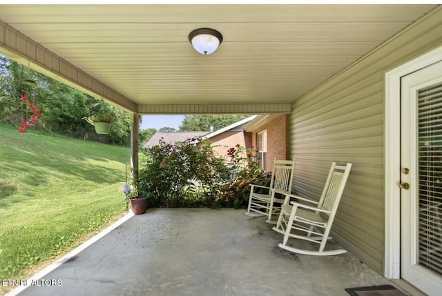 153 Creed Way, New Tazewell, TN 37825 - view of patio