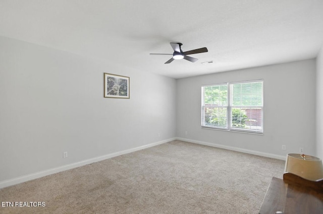 153 Creed Way, New Tazewell, TN 37825 - unfurnished room with a ceiling fan and carpet