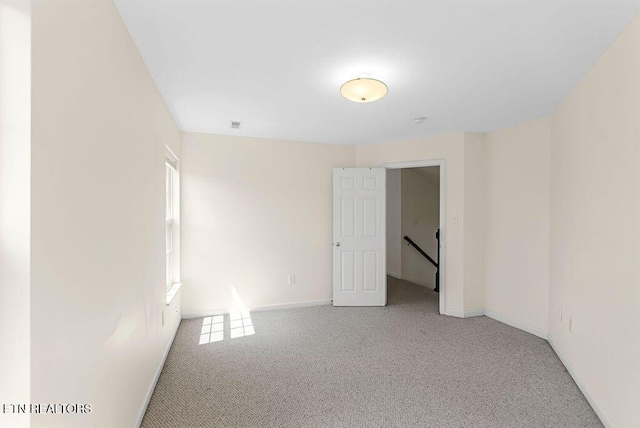 1213 Vale View Rd, Knoxville, TN 37922 - spare room with light colored carpet and baseboards