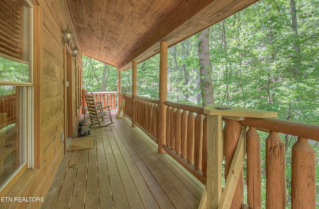 2261 Beach Front Dr, Sevierville, TN 37876 - view of porch