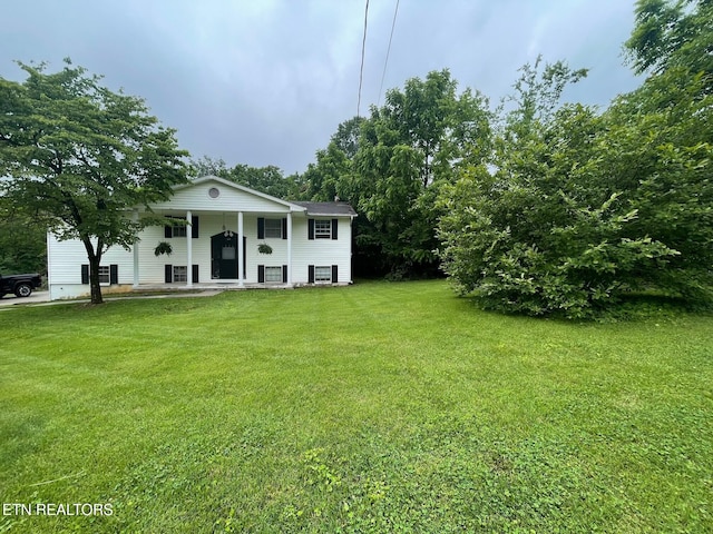 217 Newport Rd Unit 5, Knoxville, TN 37934 - bi-level home featuring a porch and a front lawn