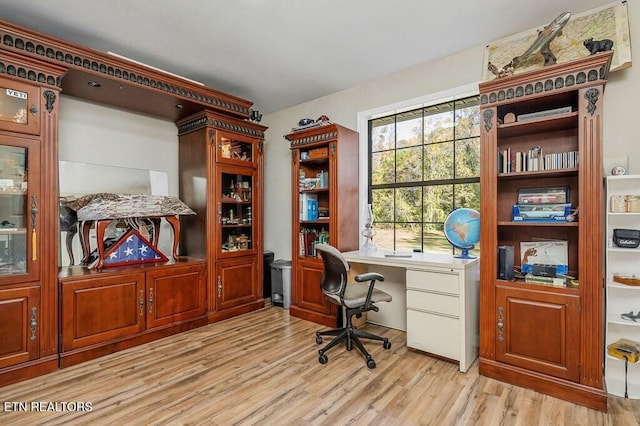 236 Stratford Dr, Cookeville, TN 38506 - home office with light wood-type flooring