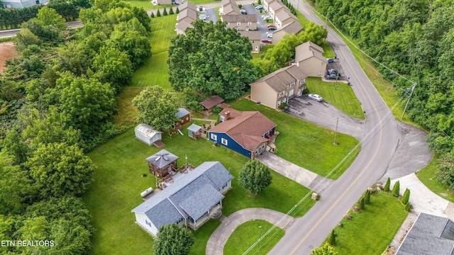 2837 Willa View Dr, Pigeon Forge, TN 37863 - aerial perspective of suburban area