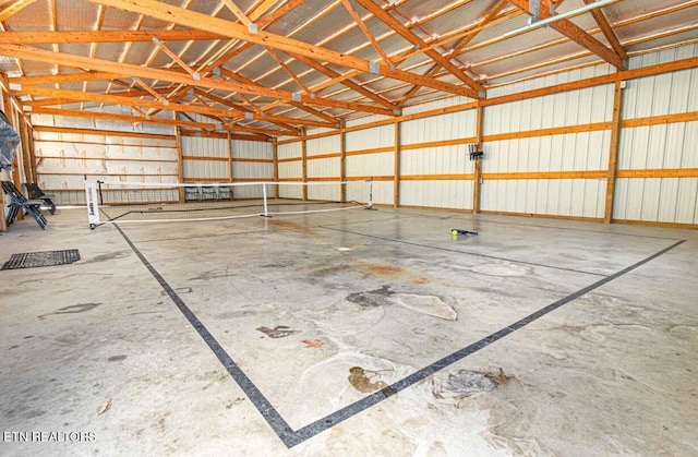 1293 Laurel Lick Rd, Sevierville, TN 37862 - garage with metal wall