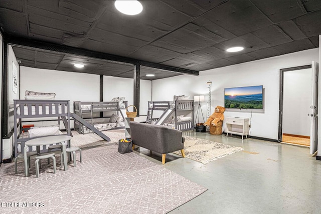 1293 Laurel Lick Rd, Sevierville, TN 37862 - miscellaneous room featuring concrete flooring and baseboards