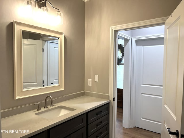 101 Dudala Way, Loudon, TN 37774 - bathroom featuring vanity and wood finished floors