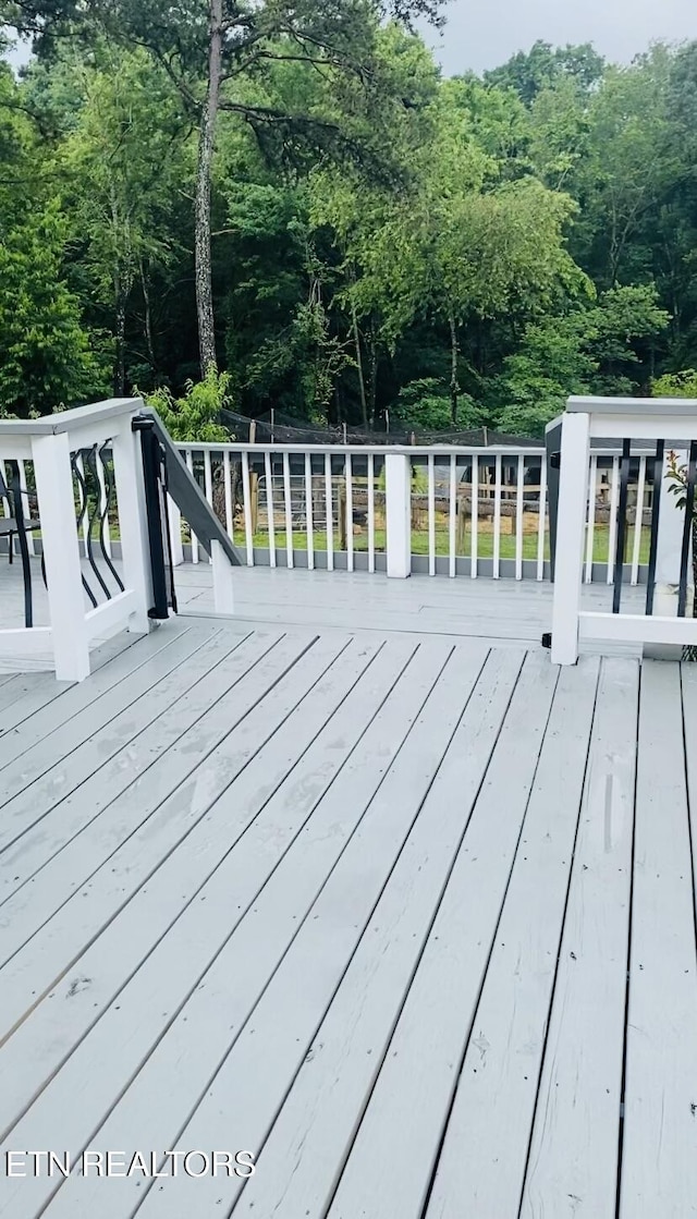318 Deer Trail Dr, Dandridge, TN 37725 - view of wooden deck