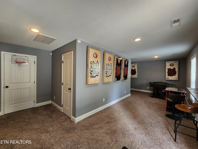 7928 Poplar Grove Ln, Powell, TN 37849 - interior space with carpet flooring, baseboards, and recessed lighting