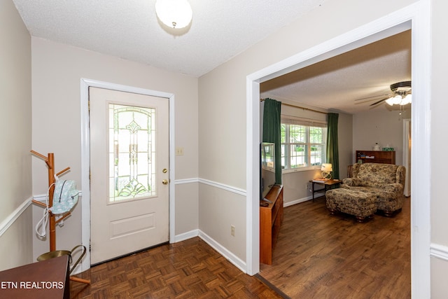 1502 Woodbury Ct, Maryville, TN 37803 - foyer entrance featuring a textured ceiling and baseboards