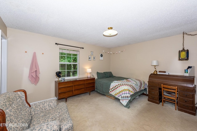1502 Woodbury Ct, Maryville, TN 37803 - bedroom with light carpet and a textured ceiling