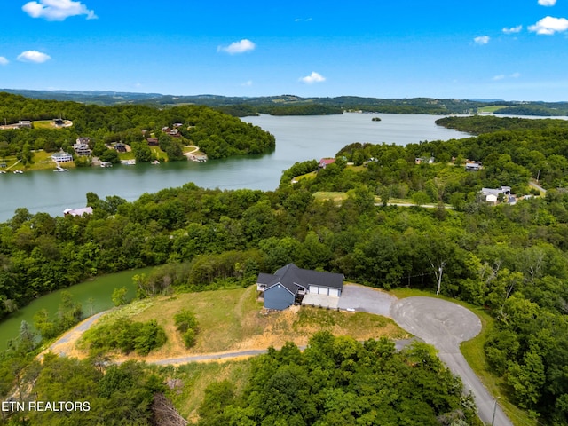 2055 Scott St, Sevierville, TN 37876 - bird's eye view of a forest and a large body of water