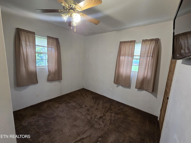 288 Machine Branch Rd, Ewing, VA 24248 - carpeted empty room with a ceiling fan