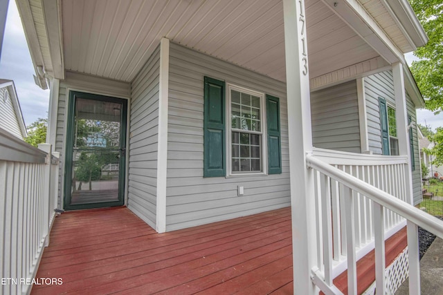 1713 Sails Way, Knoxville, TN 37932 - view of wooden porch