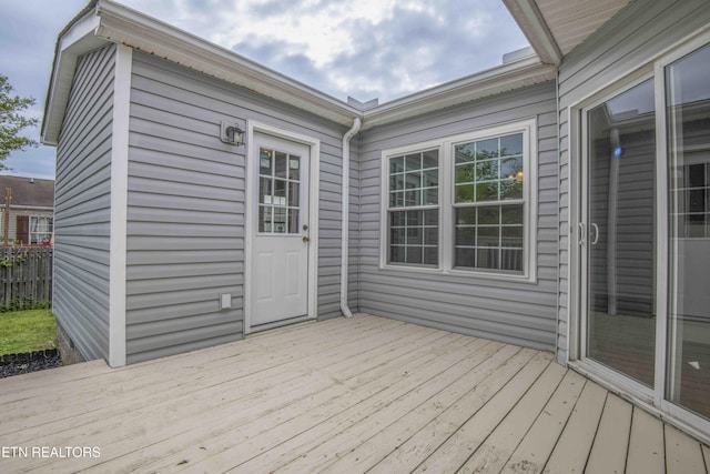1713 Sails Way, Knoxville, TN 37932 - view of wooden terrace