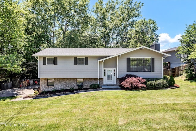 1901 Plumb Creek Cir, Knoxville, TN 37932 - bi-level home with a chimney