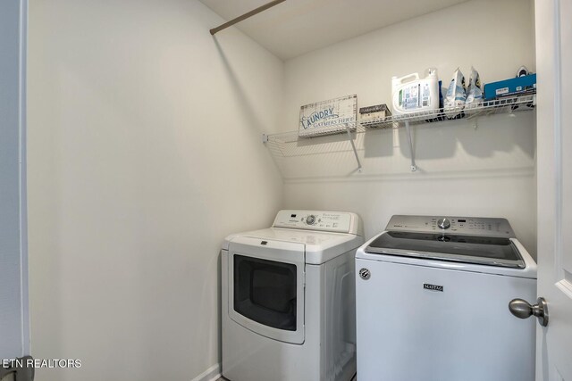 12017 Spearmint Ln, Knoxville, TN 37932 - washroom featuring separate washer and dryer