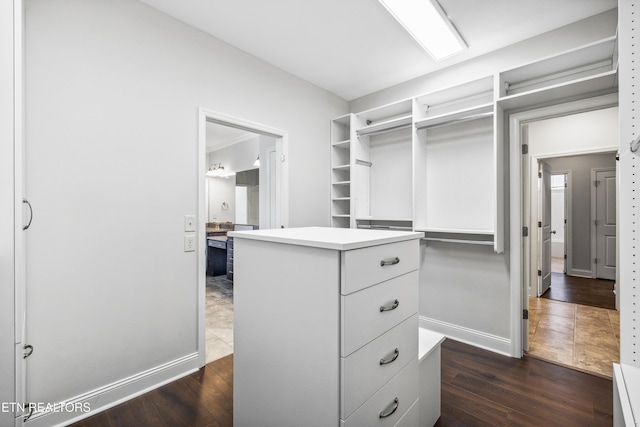 12167 Inglecrest Ln, Knoxville, TN 37934 - walk in closet featuring dark wood-style flooring