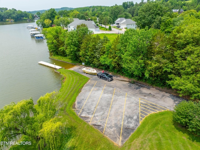 128 Harbour View Way, Kingston, TN 37763 - view of property location featuring a nearby body of water and property parcel outlined
