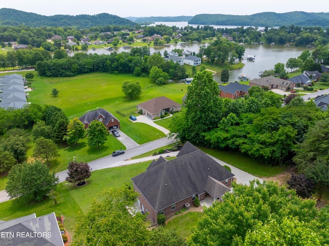 128 Harbour View Way, Kingston, TN 37763 - aerial view of residential area with a nearby body of water