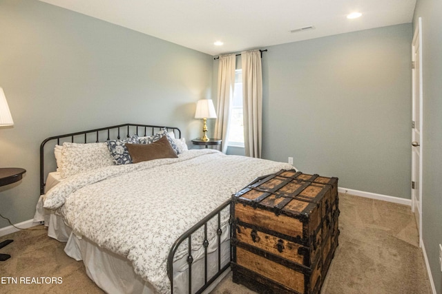 3250 Truitt Path Ln, Knoxville, TN 37931 - carpeted bedroom featuring baseboards and recessed lighting