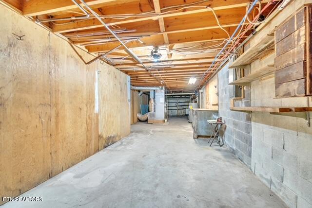 3253 Vonore Rd, Loudon, TN 37774 - view of unfinished below grade area