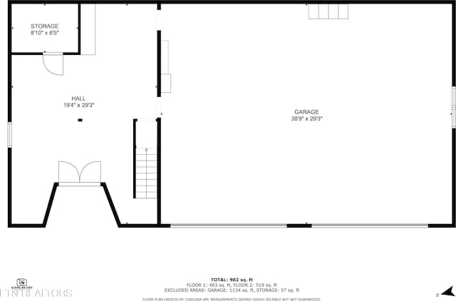 4949 S York Hwy, Jamestown, TN 38556 - floor plan / room layout