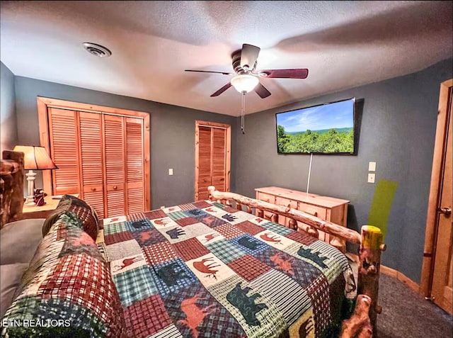 2438 Walnut Ridge Way, Sevierville, TN 37862 - carpeted bedroom with ceiling fan and baseboards