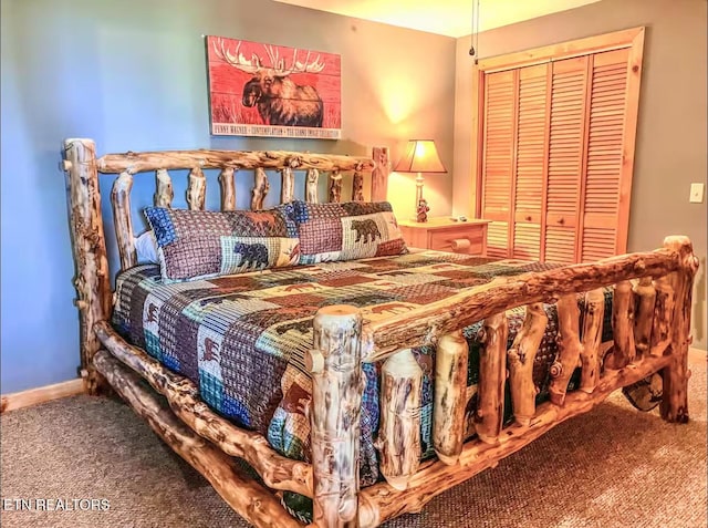 2438 Walnut Ridge Way, Sevierville, TN 37862 - carpeted bedroom featuring a closet and baseboards