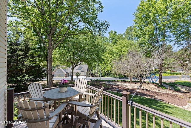 407 Tecumseh Pt, Loudon, TN 37774 - view of wooden terrace