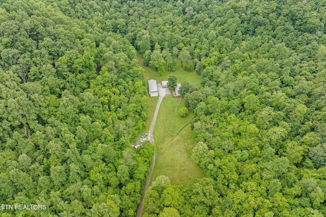 938 Riley Creek Rd, Whitleyville, TN 38588 - aerial view of a heavily wooded area