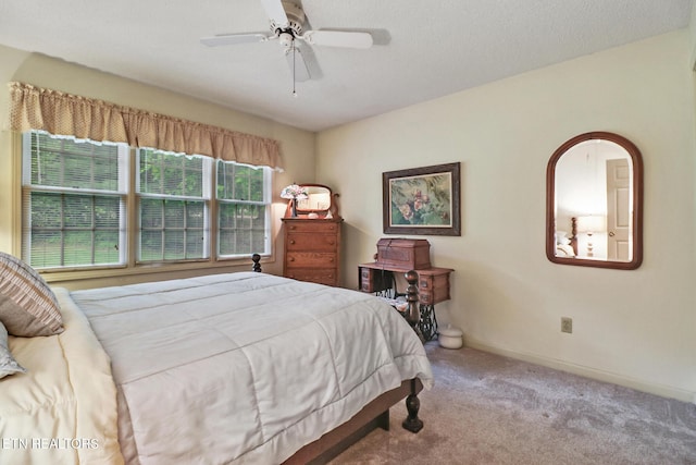 45 Calderwood Cir, Fairfield Glade, TN 38558 - bedroom with multiple windows, carpet flooring, and ceiling fan