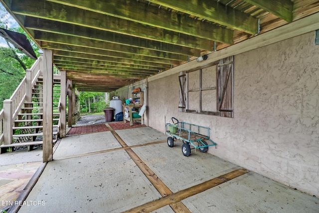 45 Calderwood Cir, Fairfield Glade, TN 38558 - view of patio / terrace featuring stairway