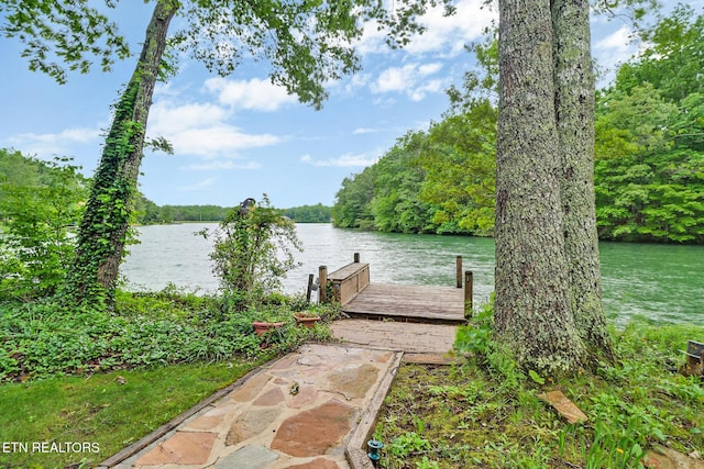 45 Calderwood Cir, Fairfield Glade, TN 38558 - dock area with a water view
