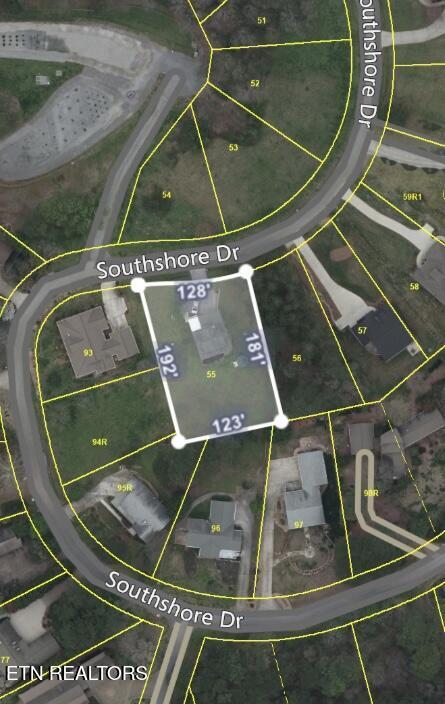 309 Southshore Dr, Greenback, TN 37742 - aerial overview of property's location