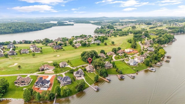 325 Pineberry Dr, Vonore, TN 37885 - aerial view of residential area featuring a large body of water