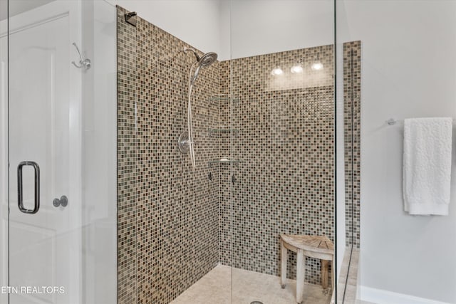 325 Pineberry Dr, Vonore, TN 37885 - full bathroom with a stall shower