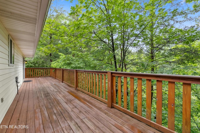 635 Gold Dust Dr, Pigeon Forge, TN 37863 - view of wooden terrace