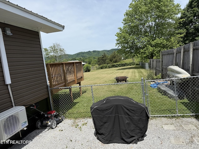 321 Coleman St, Harrogate, TN 37752 - view of yard featuring ac unit and a gate