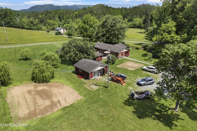 4884 Jones Cove Rd, Cosby, TN 37722 - overview of rural landscape featuring a forest and mountains