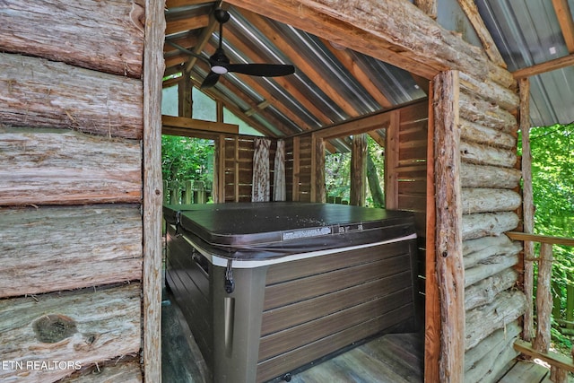 104 Maltese Ln, Oak Ridge, TN 37830 - deck with a hot tub